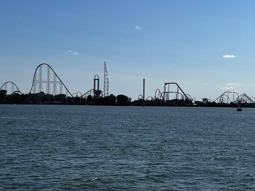 Cedar Point Views from the Water