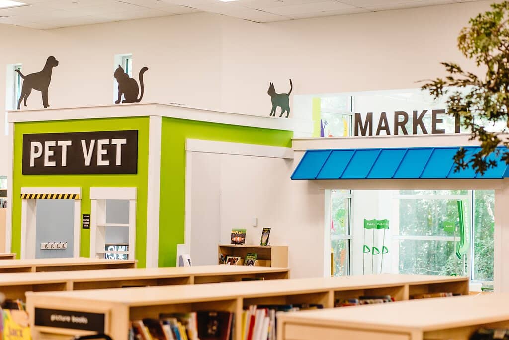 Music Section & Book Nook