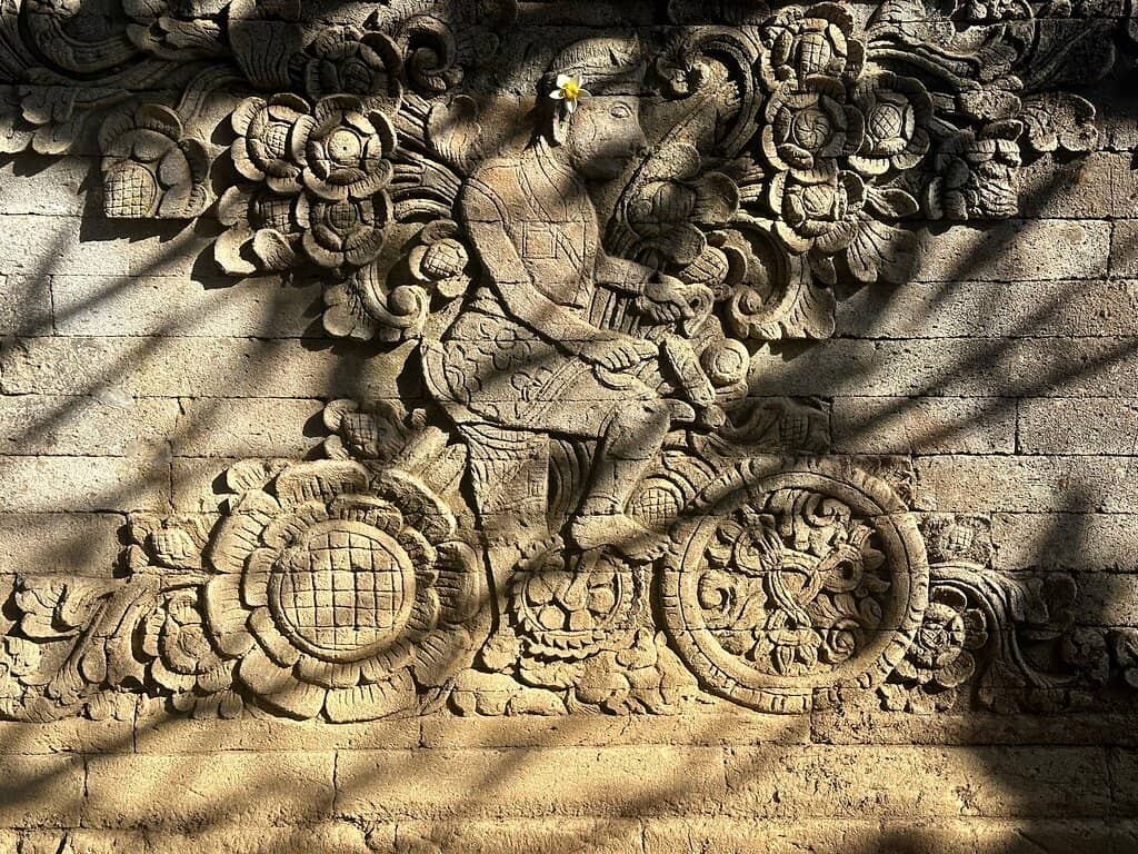 Intricate North Bali Carvings