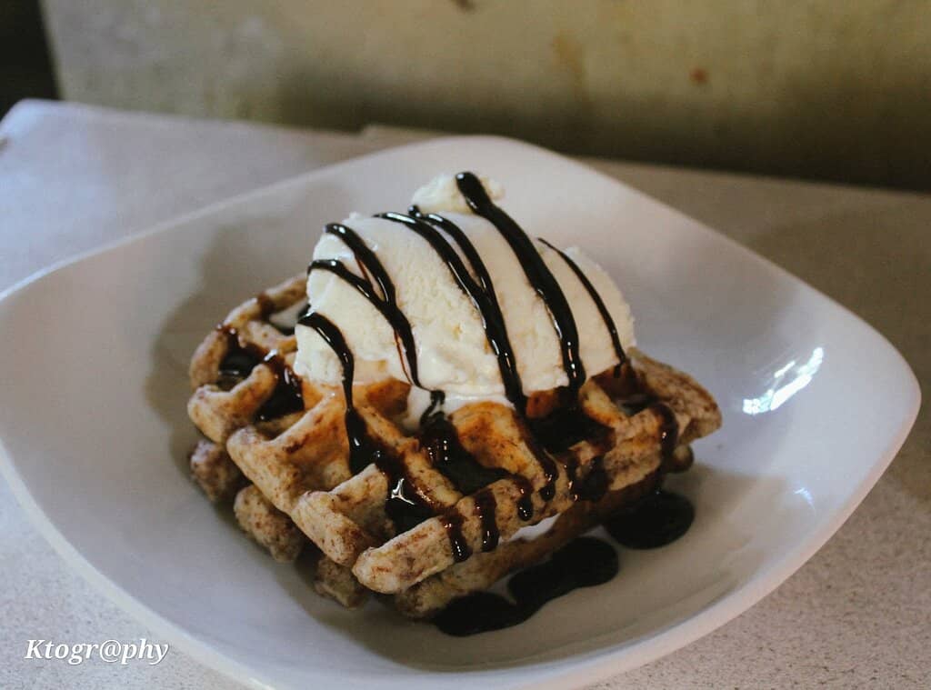 Coffee Chocolate Waffles