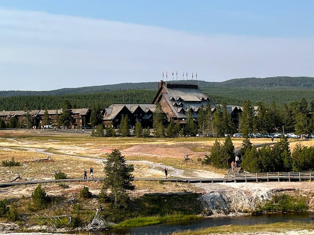Old Faithful Geyser Views