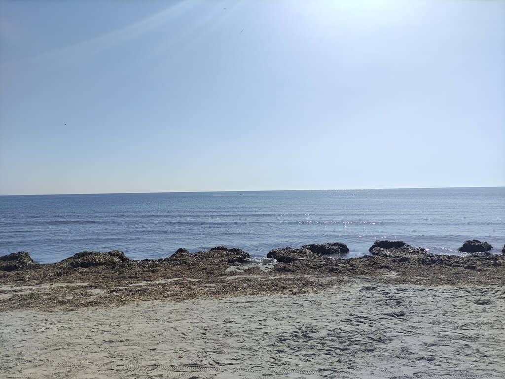 Secluded Beach Bathing