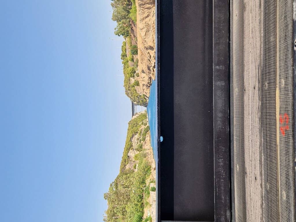 Corinth Canal Transit Views