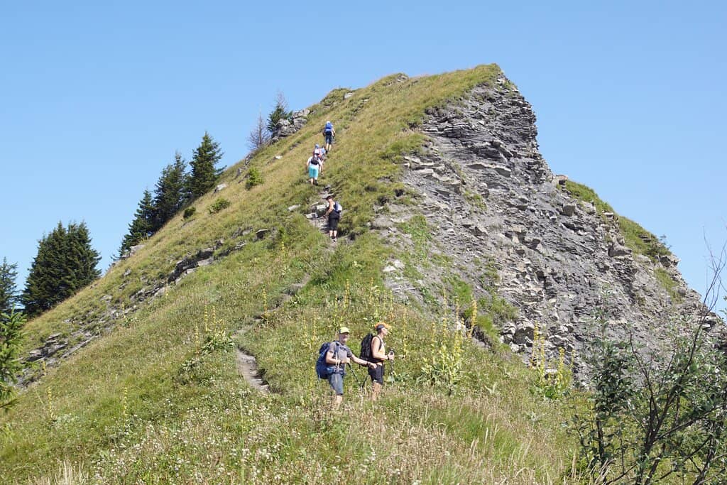 Challenging Cycling Ascent