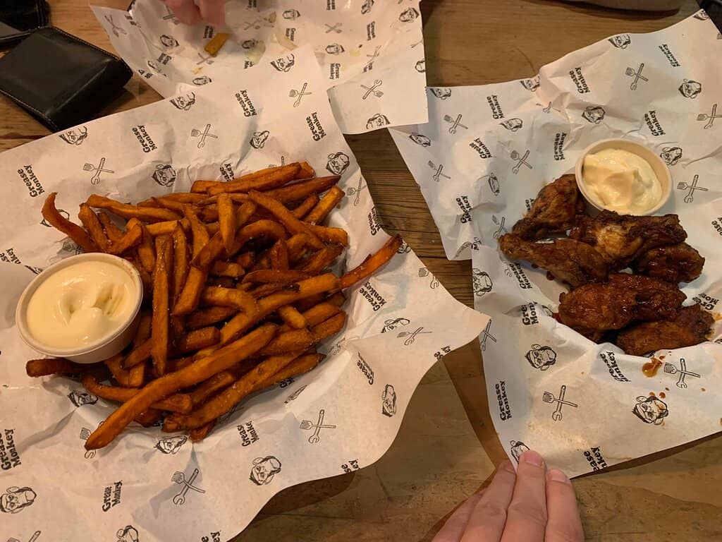 Vibrant Beer Garden Atmosphere