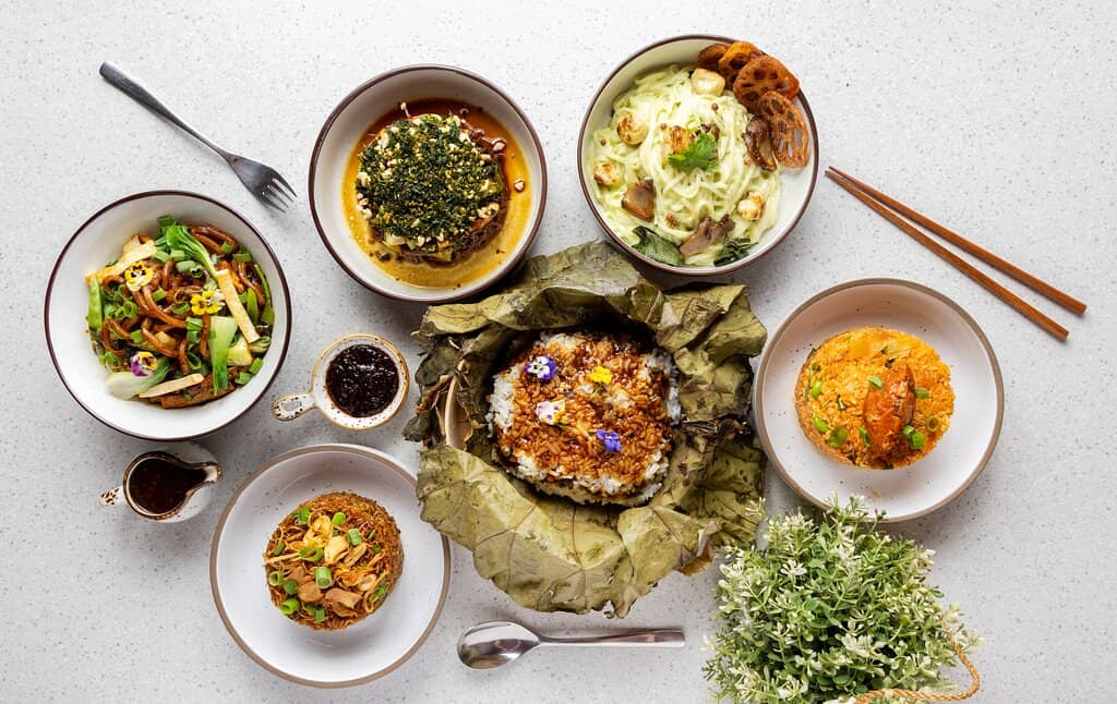 Diverse Eggs Benedict Selection