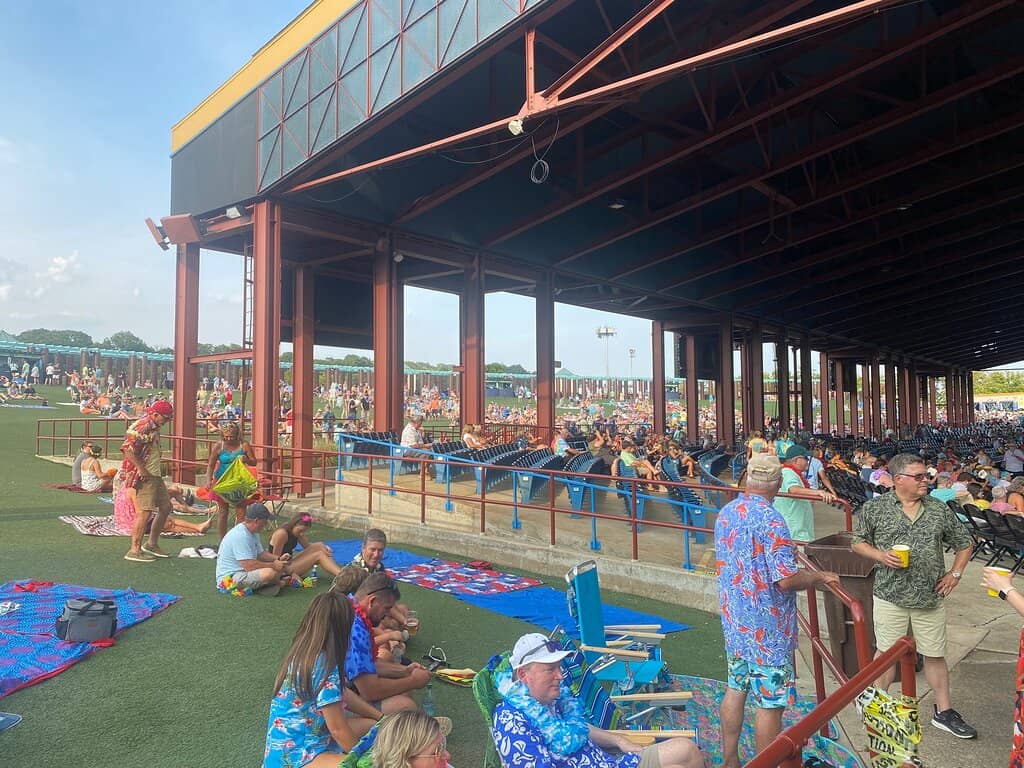 Covered Pavilion Seating