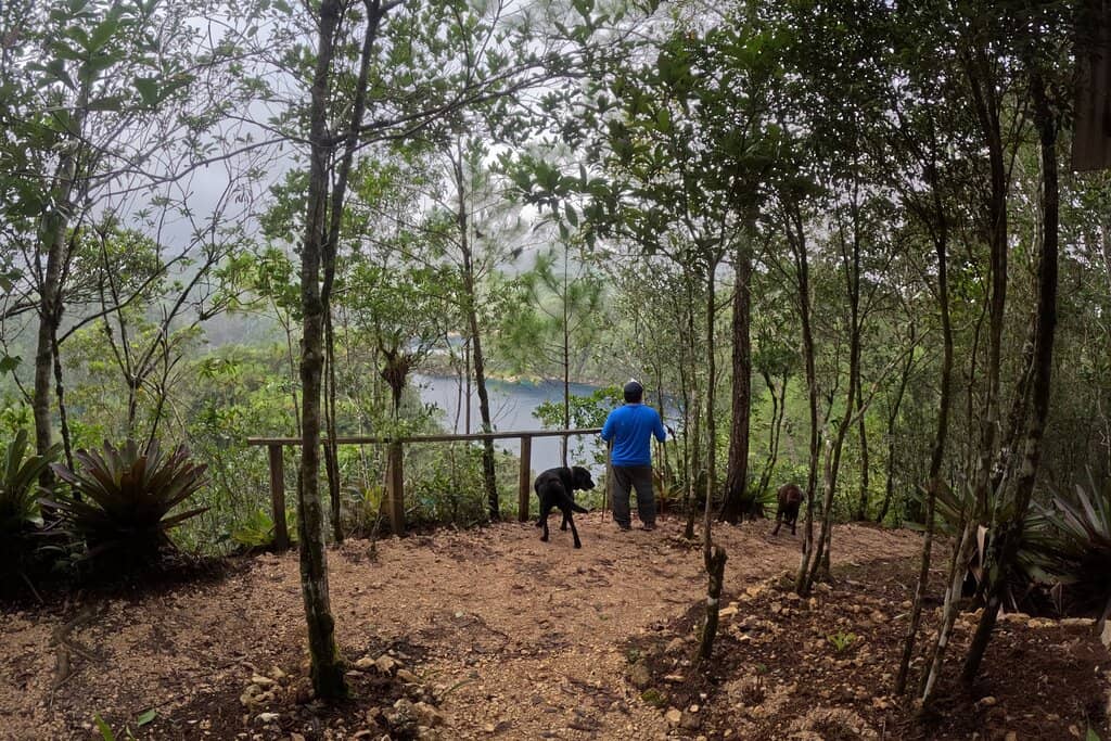 Paddling on Lago Pojoj