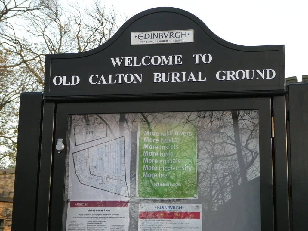 David Hume's Resting Place