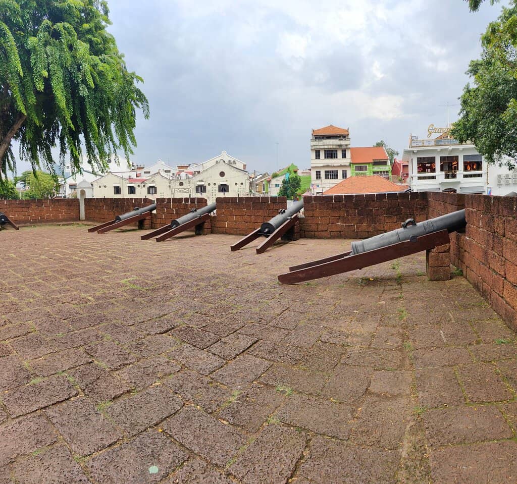 Original Dutch VOC Cannons