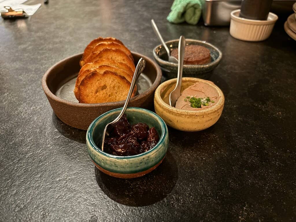 Duck Liver Mousse and Wing Rillettes