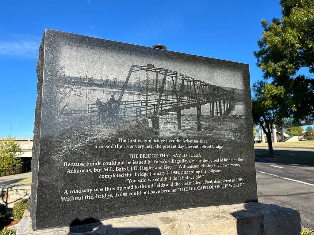 Cyrus Avery Route 66 Memorial Bridge