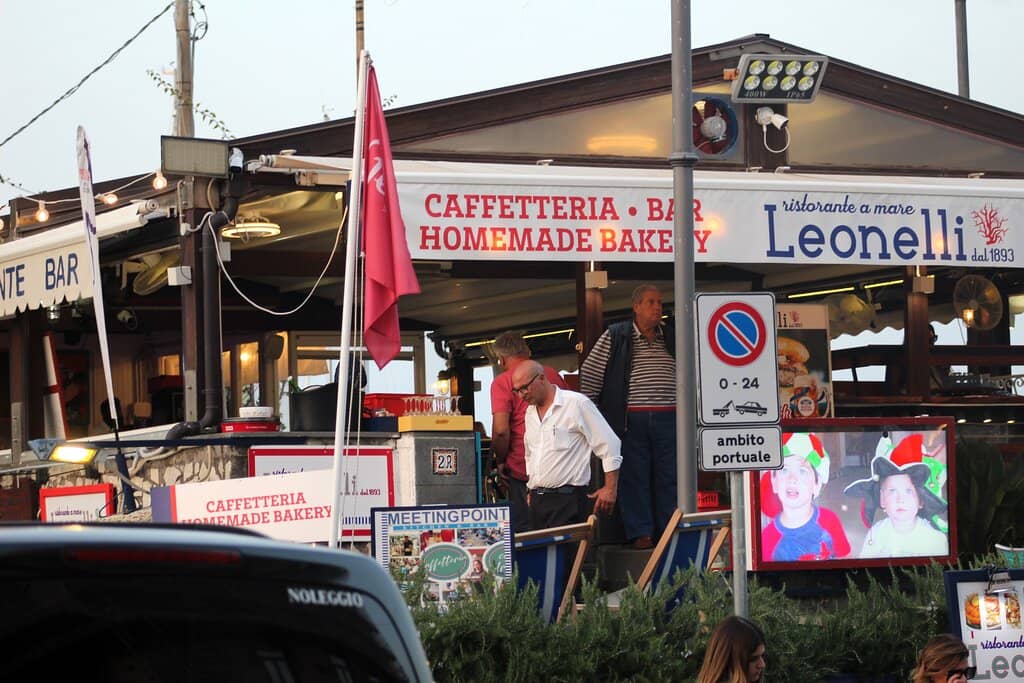 Sunset over the Bay of Naples