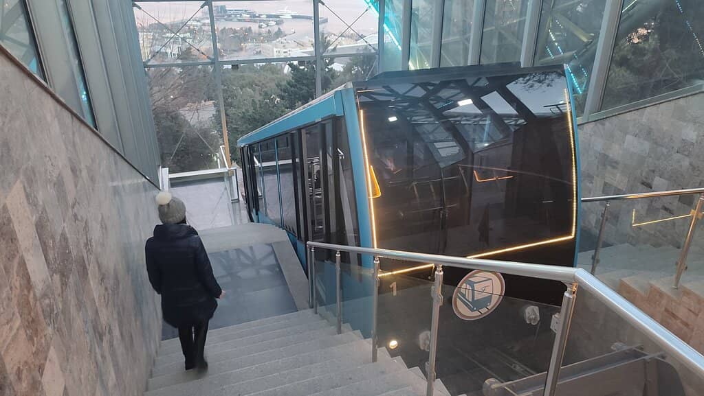 Flame Towers at Night