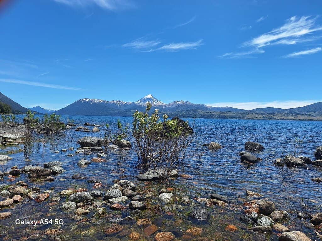 Lago Huechulafquen's Azure Waters