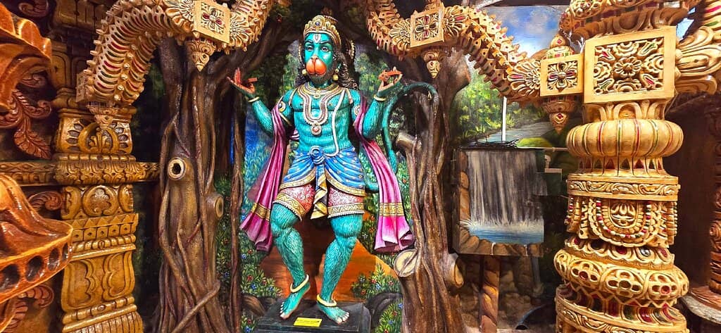 Artistic Depictions of Hanuman's Life