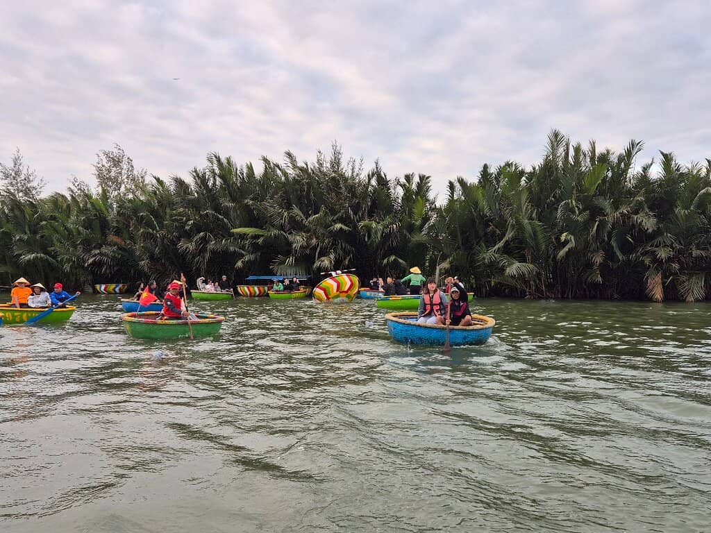 Bamboo Basket Boat Ride