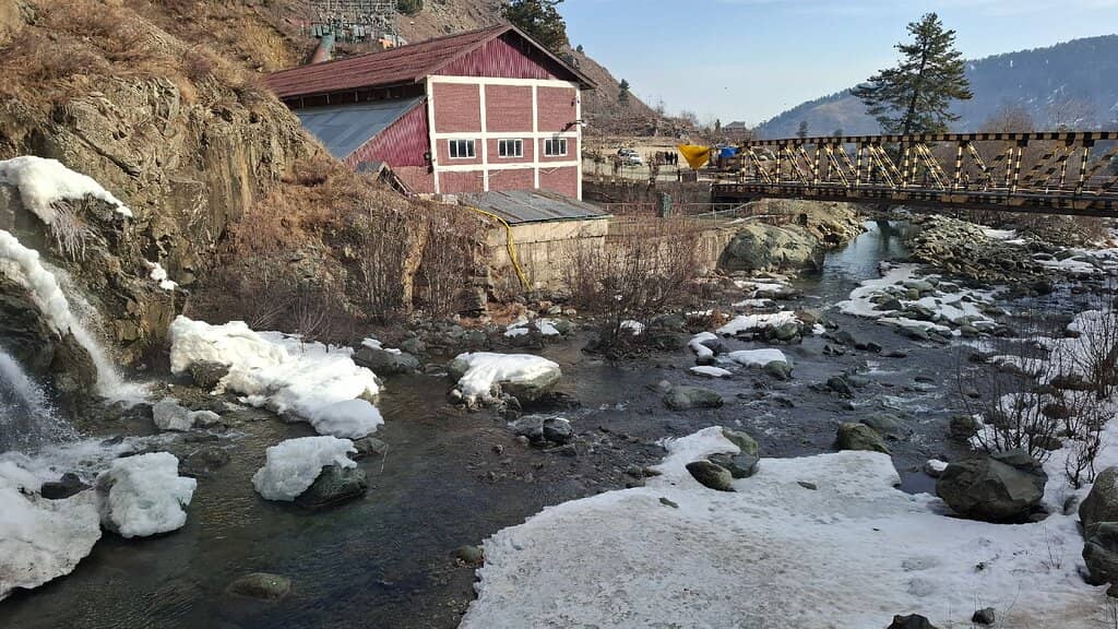 The Frozen Waterfall