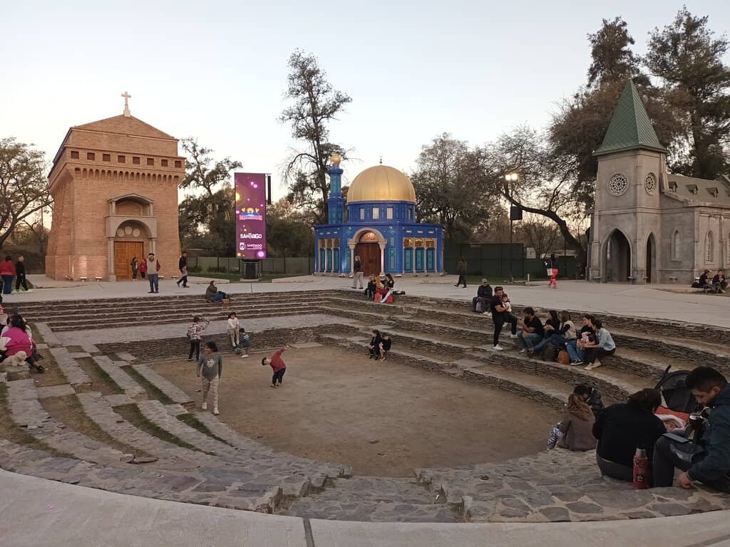 Vibrant Vendor Scene