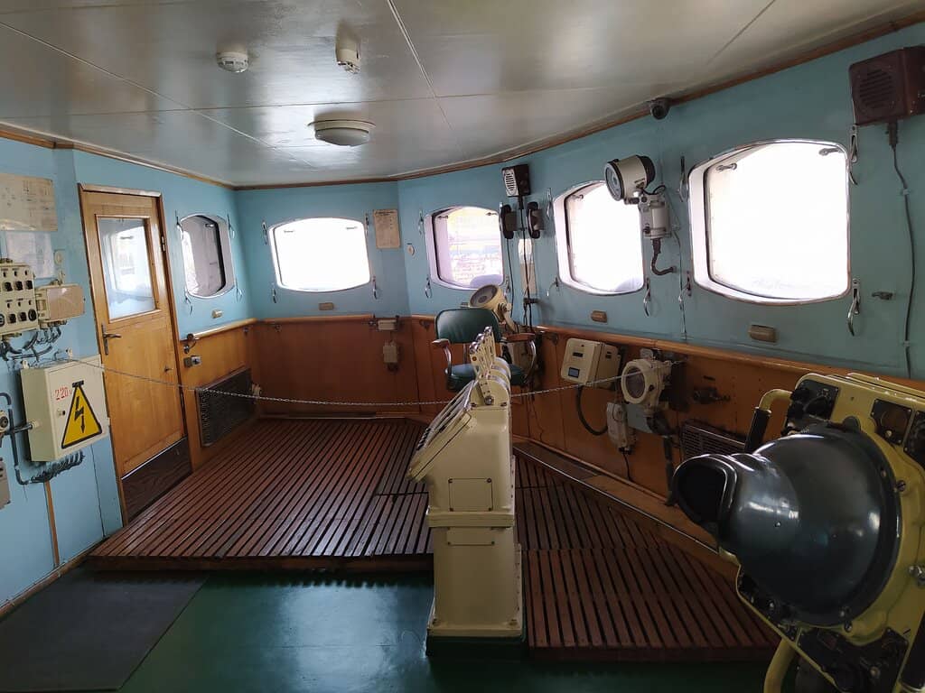 Crew Cabins and Mess Hall