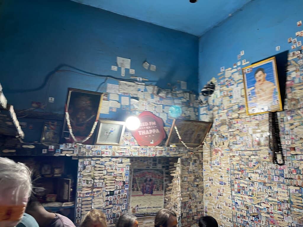 Iconic Blue Walls