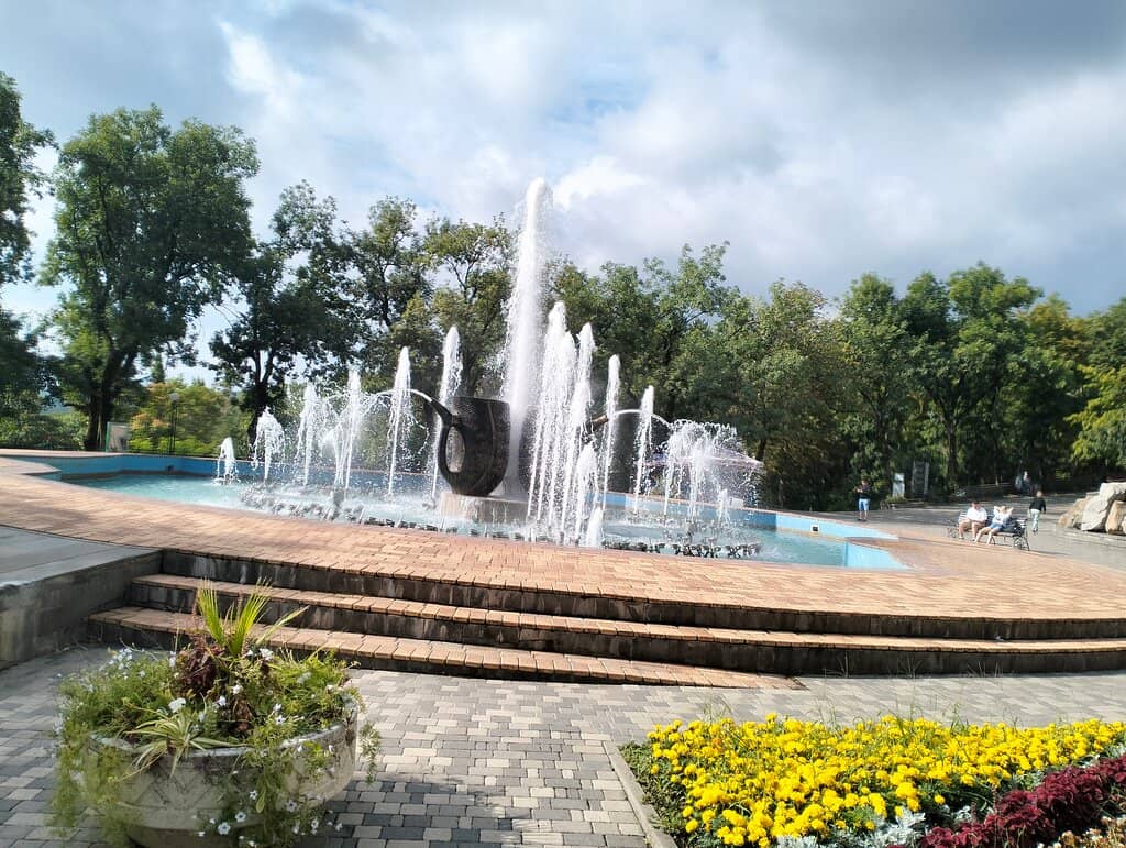 Cascade Staircase Ascent