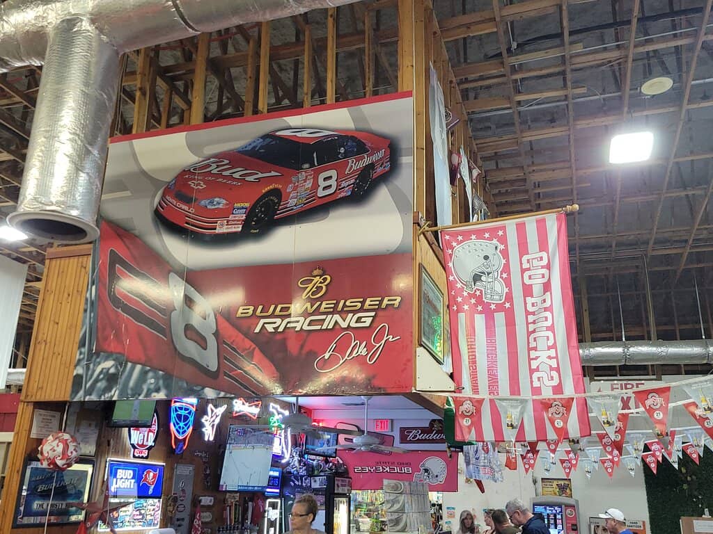 Lively Sunday Atmosphere