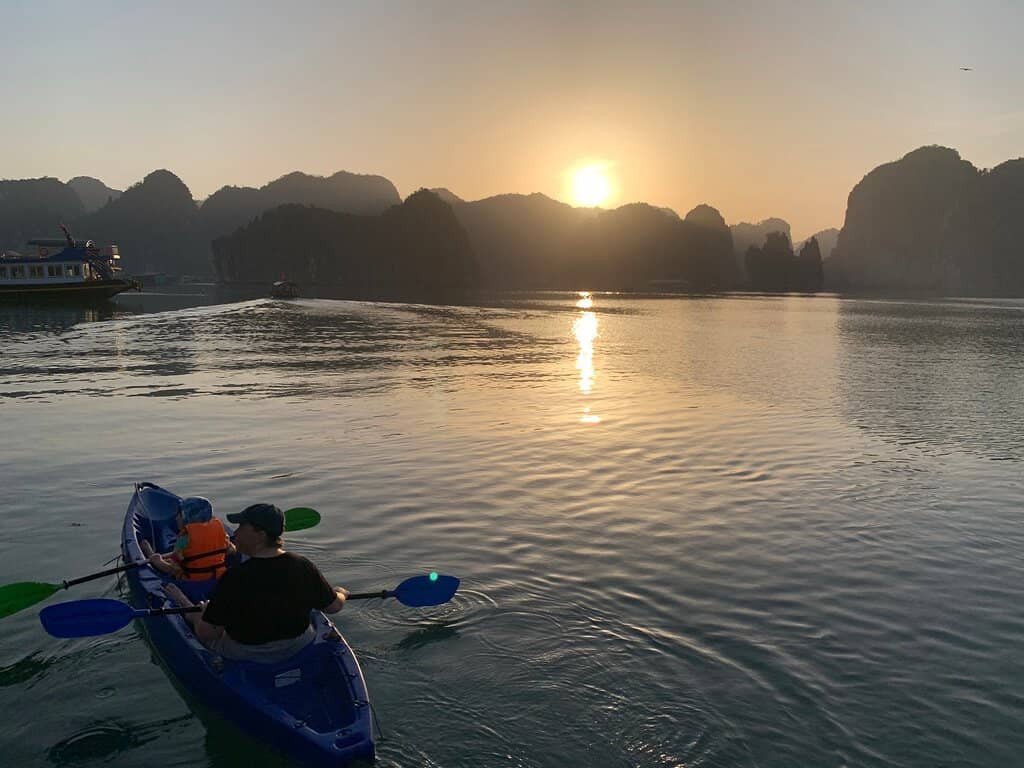 Sunset Over Lan Ha Bay