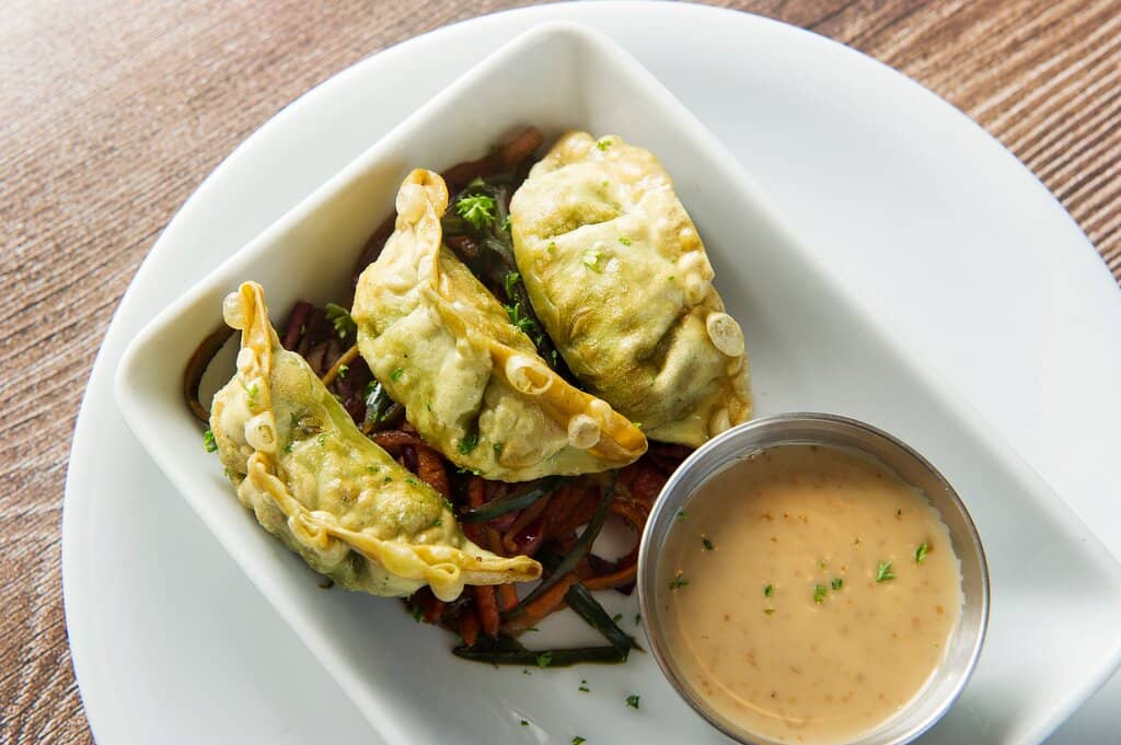Vegetable Gyozas