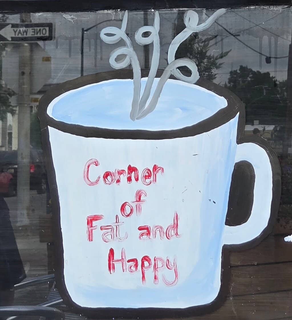 Cozy Diner Atmosphere with Sidewalk Seating