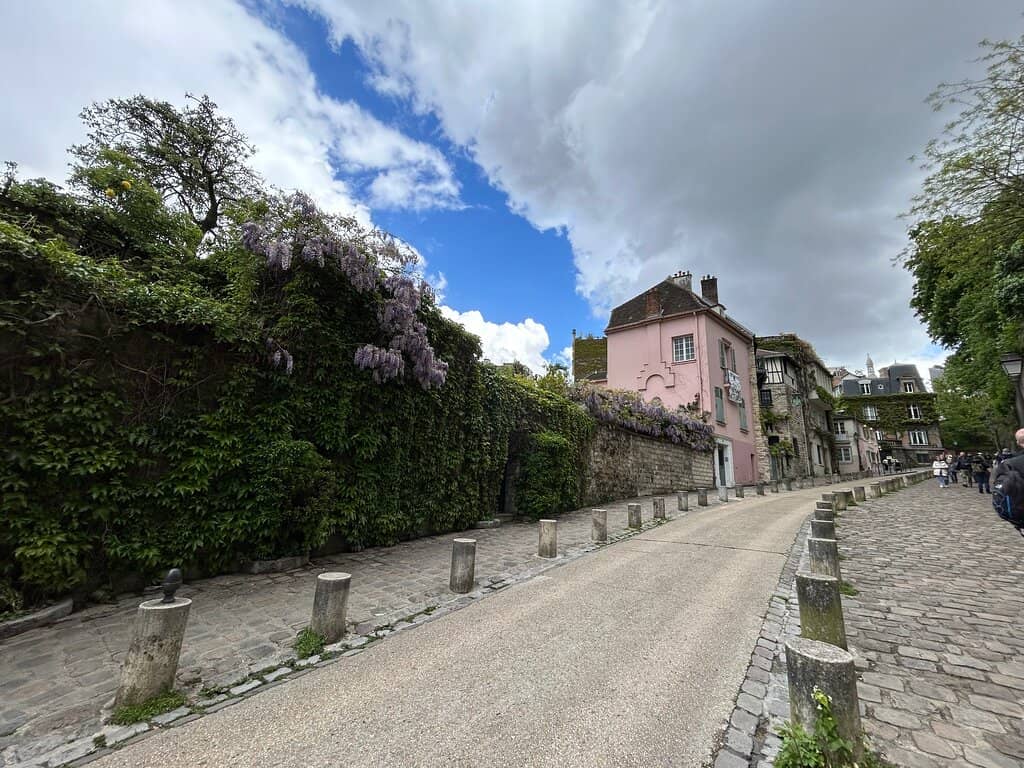 Quaint Cobblestone Lane