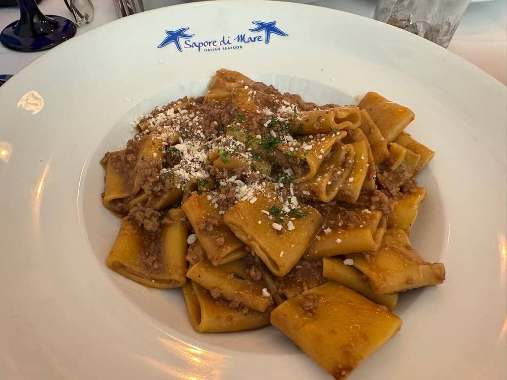 Pasta with Bolognese Sauce