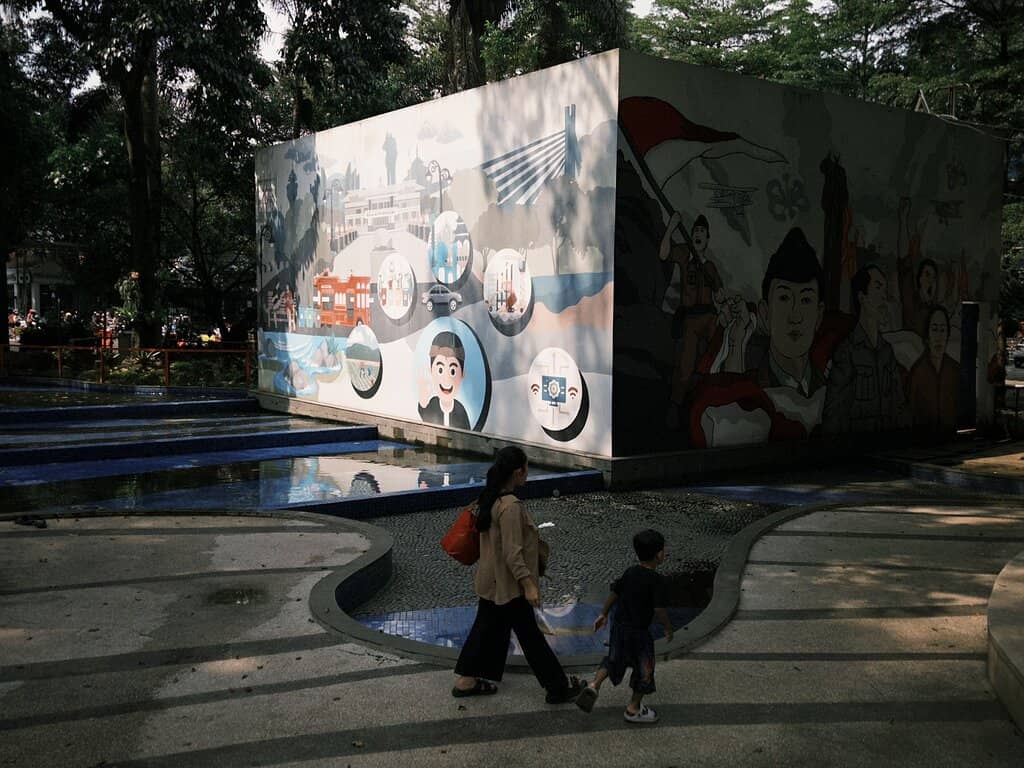 Lush Greenery and Tall Trees