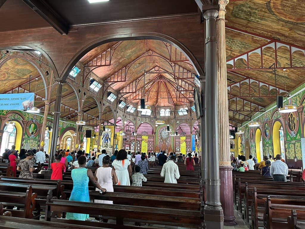 Vibrant Caribbean Facade