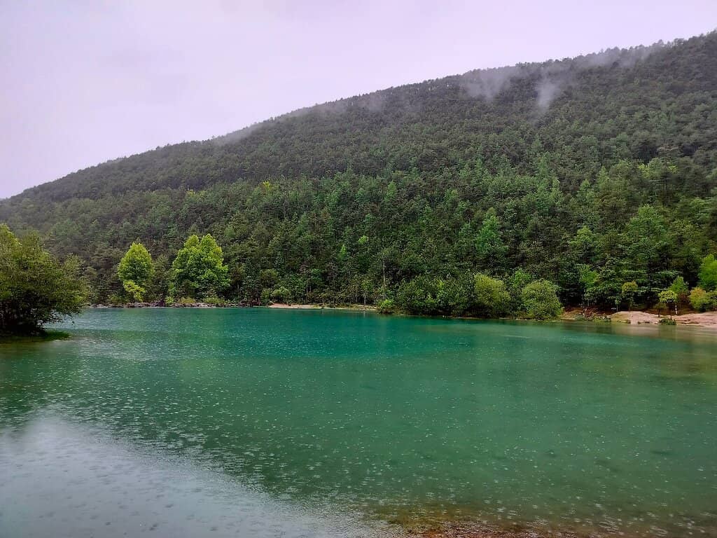 The Vivid Blue Waters