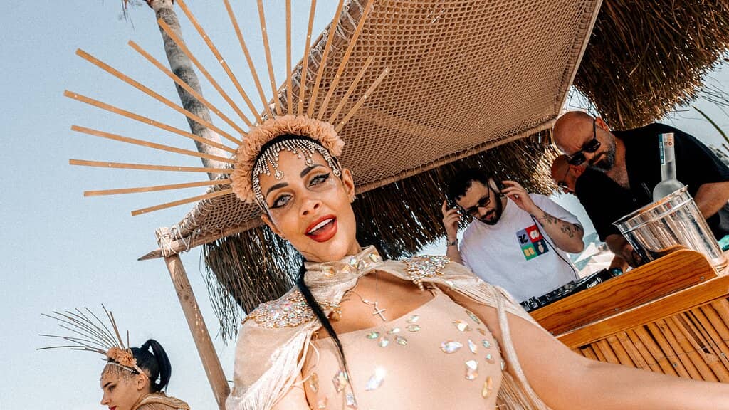 Vibrant Atmosphere with DJ