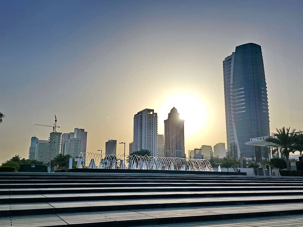 Colorful Water Fountains