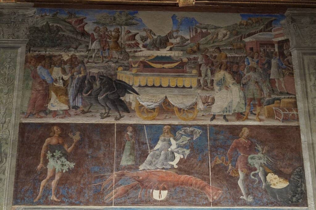 Hall of Months Frescoes