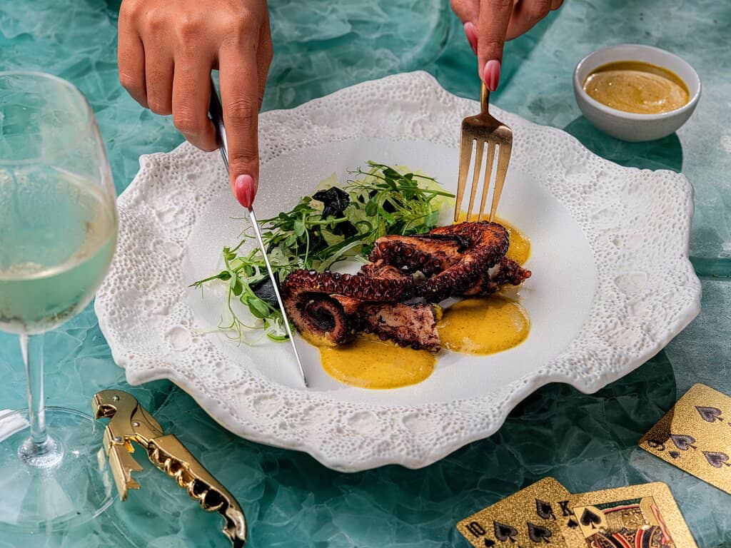 Romantic Sunset Dining