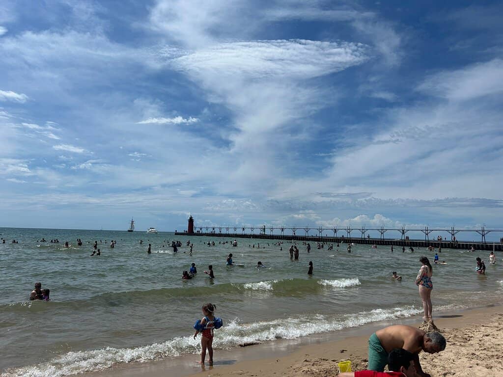 Sandy Shores & Lake Michigan