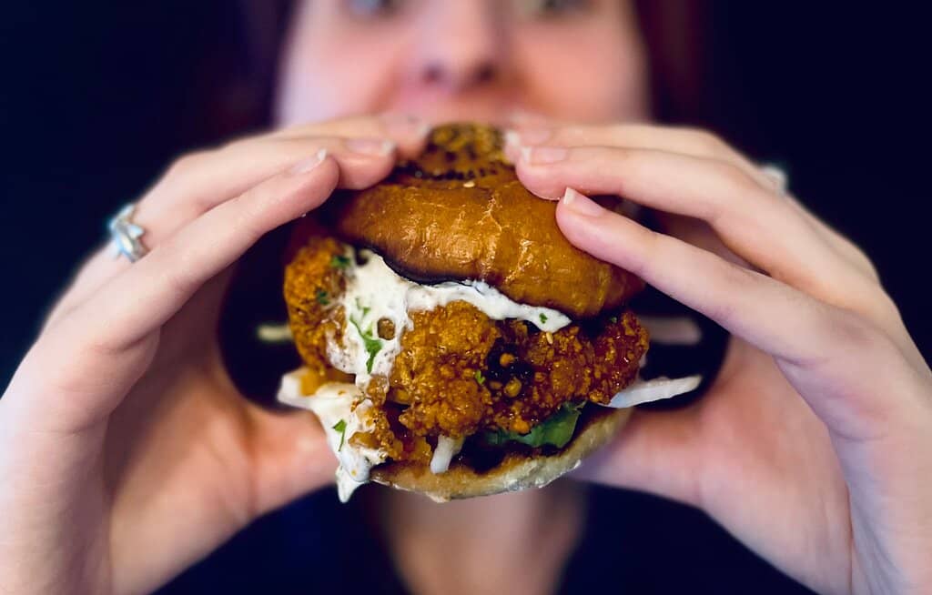 Firecracker Chicken Slider