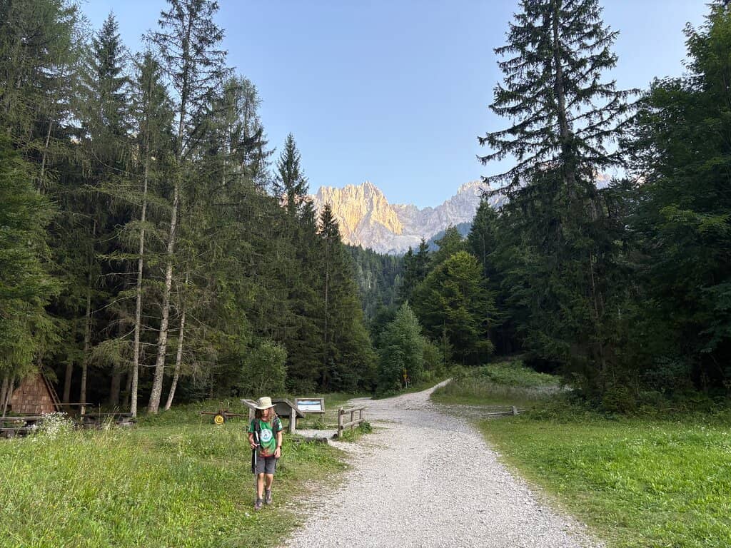 Lower Martuljek Waterfall