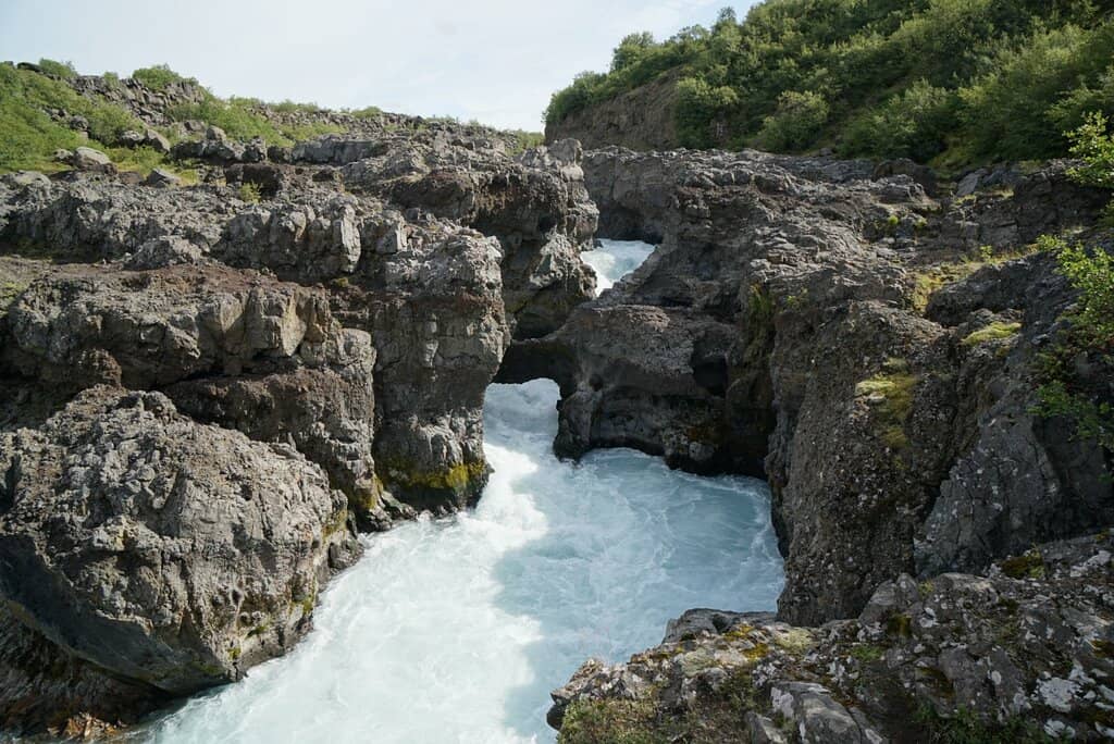 The Turquoise Hvítá River