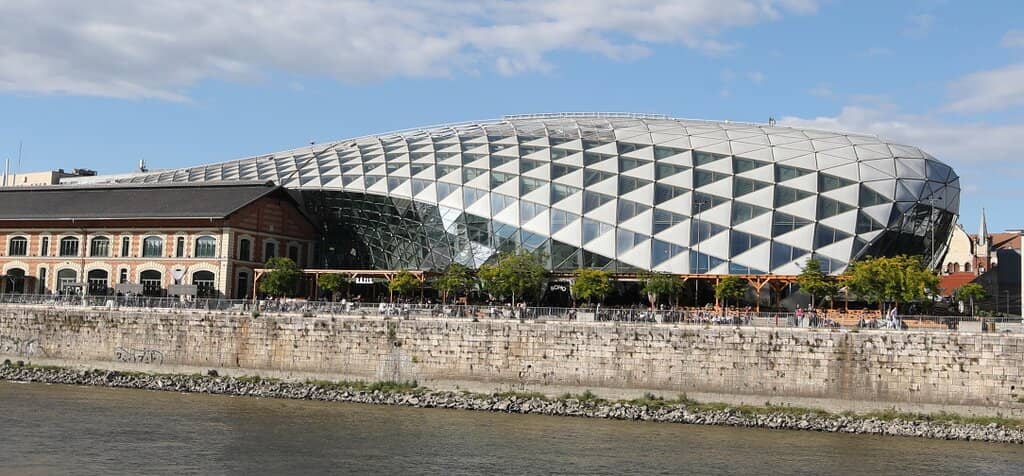 Bálna Terrace Sunset