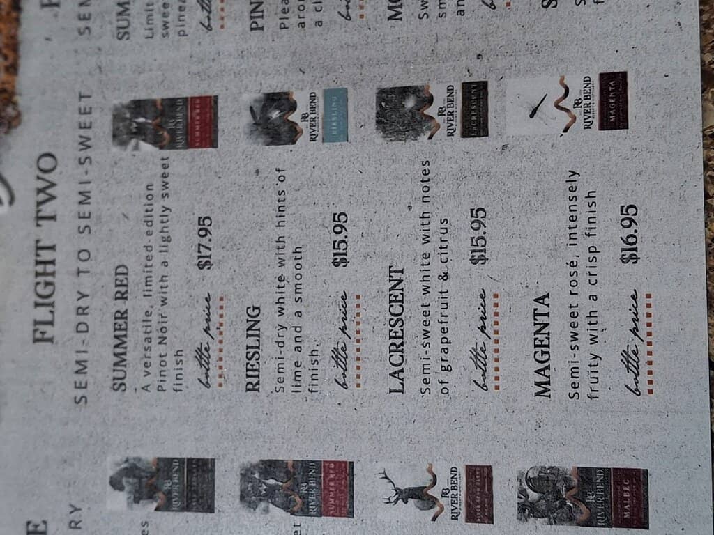 Wine Tasting Flights