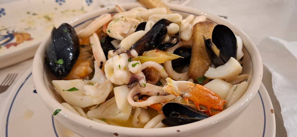 Delicious Mixed Seafood Grill