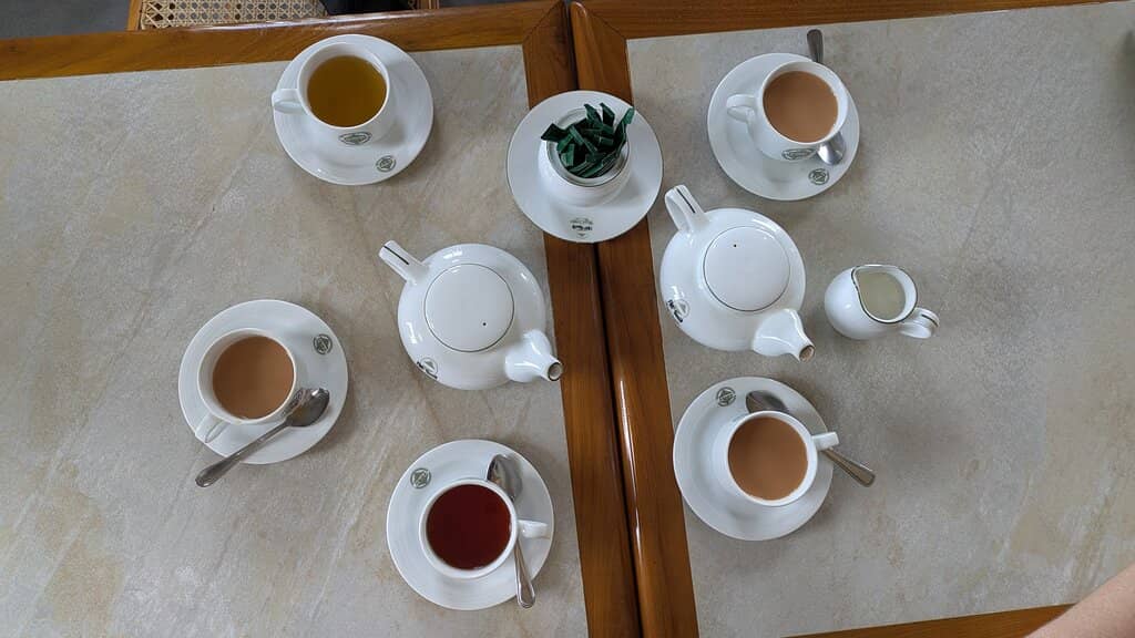 Freshly Brewed Ceylon Tea