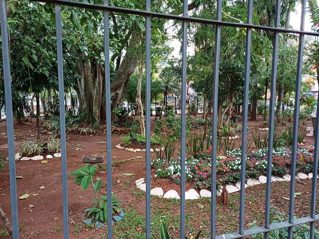 Modern Steel Fountain