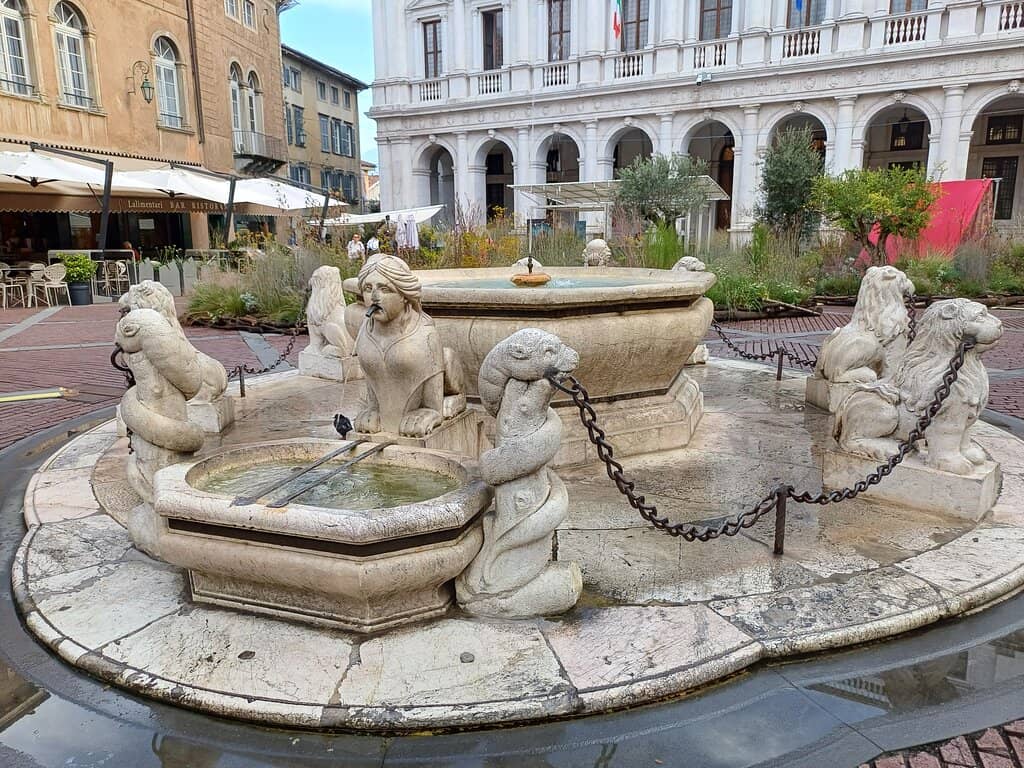 Contarini Fountain's Lion Spouts