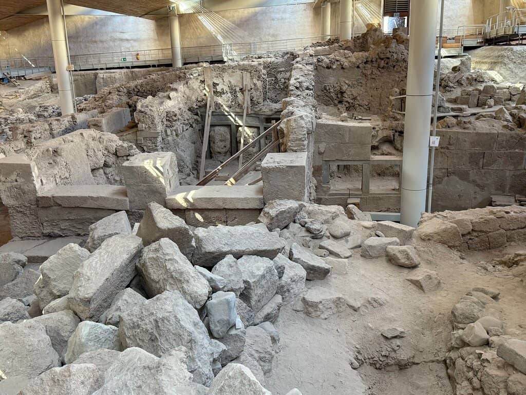 Clay and Stone Statues